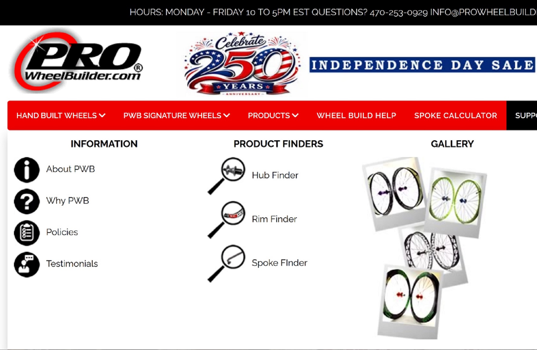 Homepage preview